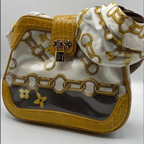 Louis Vuitton Handbags - LV  Alligator Monogram Linda Scarf Bag